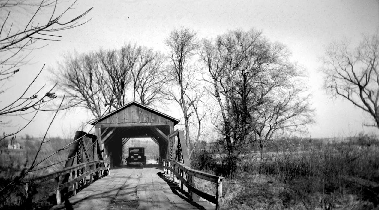 bridge, car, Iowa History, Lakes, Rivers, and Streams, Motorized Vehicles, Iowa, Lemberger, LeAnn, Keokuk County, IA, history of Iowa