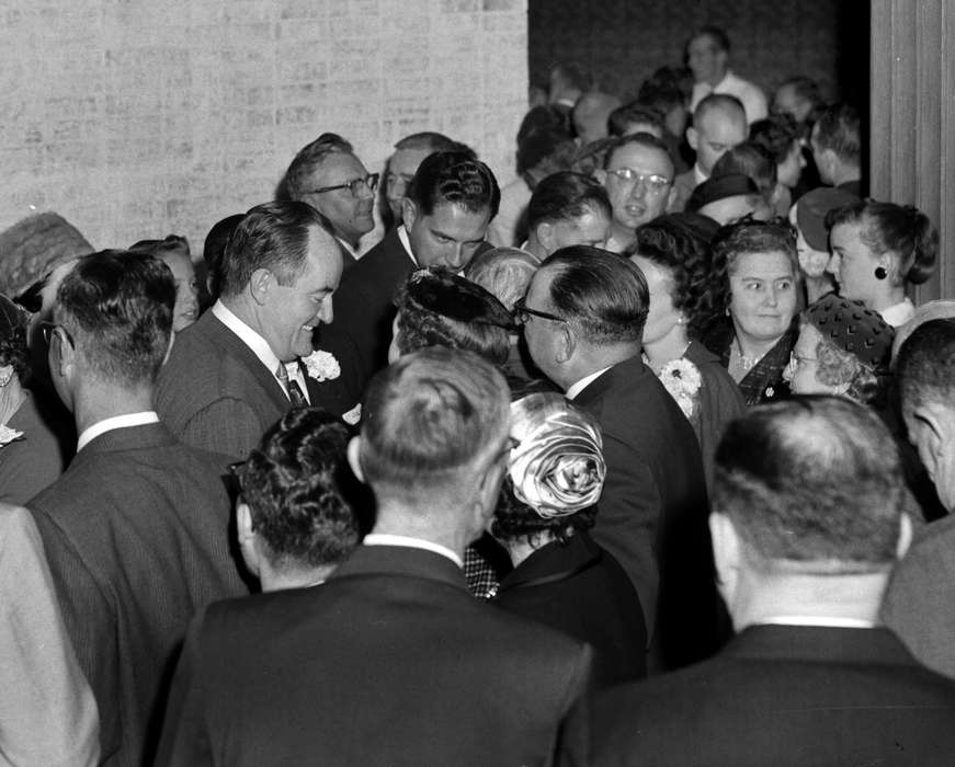 hubert humphrey, Iowa History, Ottumwa, IA, history of Iowa, Civic Engagement, crowd, senator, Iowa, Lemberger, LeAnn, Food and Meals