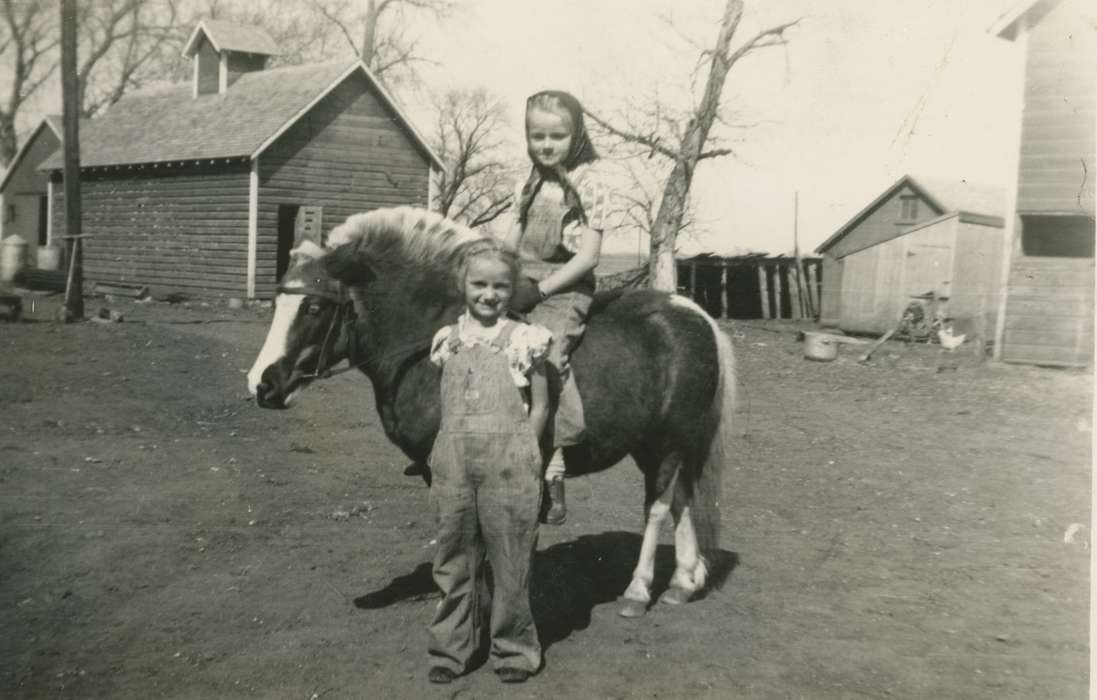 history of Iowa, Iowa History, Animals, Saathoff, Drucinda, Iowa, horse, Children, Humboldt, IA
