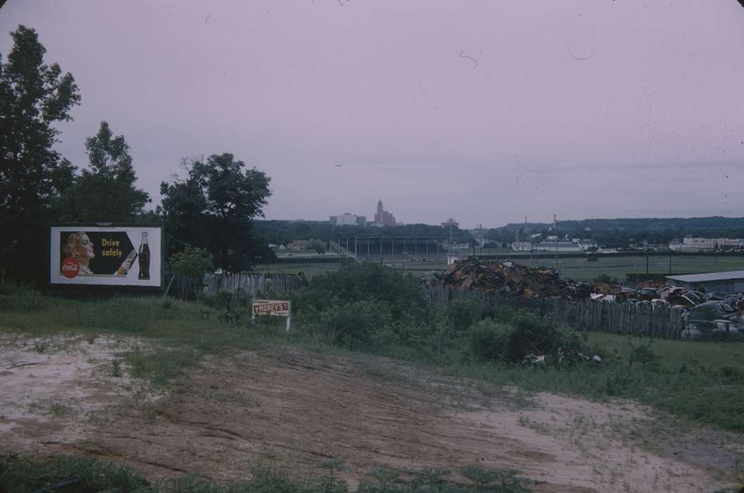 skyline, coca cola, history of Iowa, Iowa, Cities and Towns, USA, advertisement, Sack, Renata, Iowa History