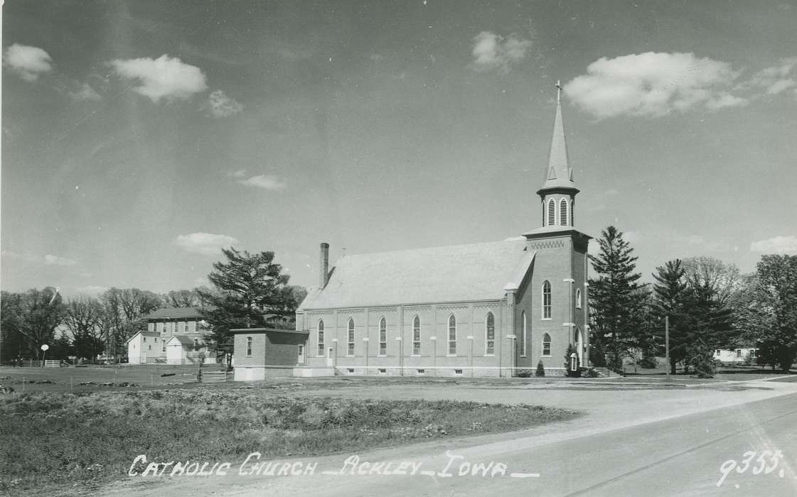 history of Iowa, Religious Structures, Iowa, Iowa History, Palczewski, Catherine, church, Ackley, IA