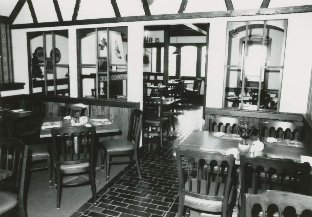 restaurant, history of Iowa, table and chairs, Iowa, Food and Meals, Waverly Public Library, Iowa History, dining