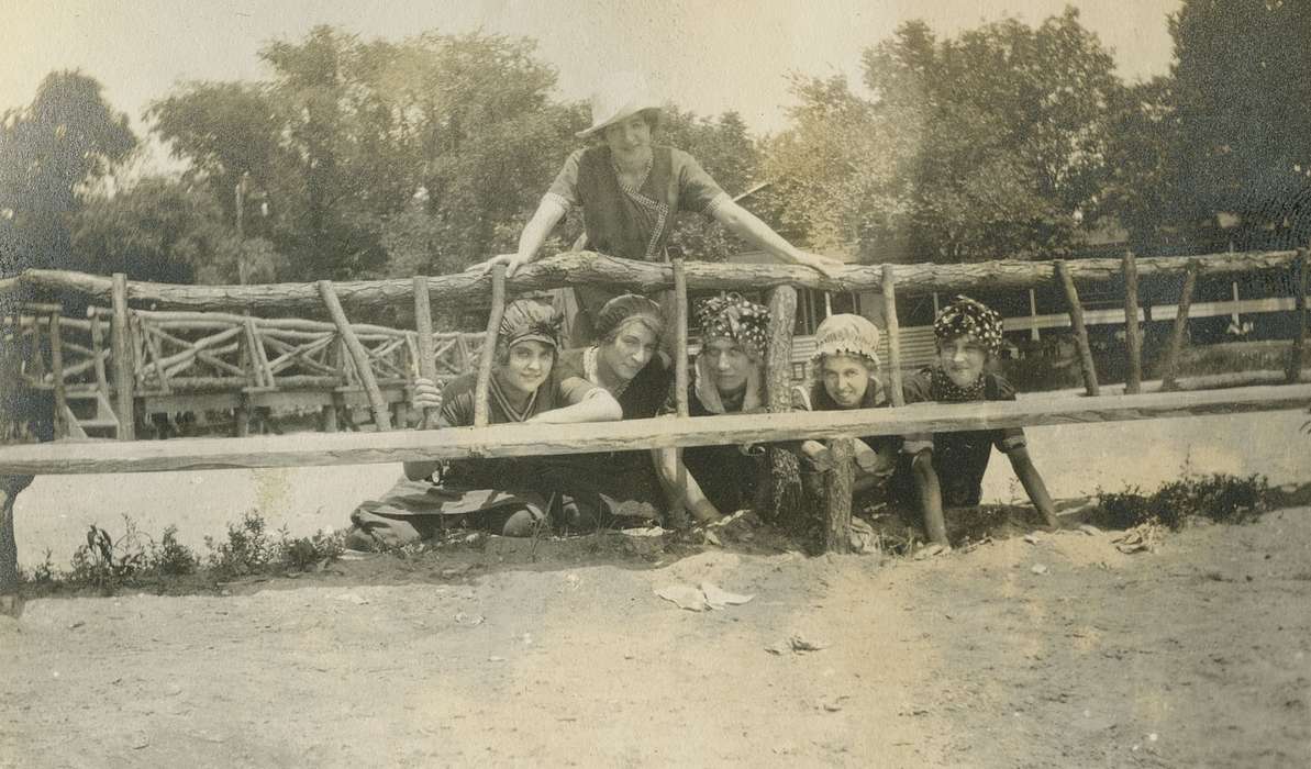 Portraits - Group, swim, Iowa, Waterloo, IA, friend, bathing suit, Leisure, LeQuatte, Sue, history of Iowa, Iowa History