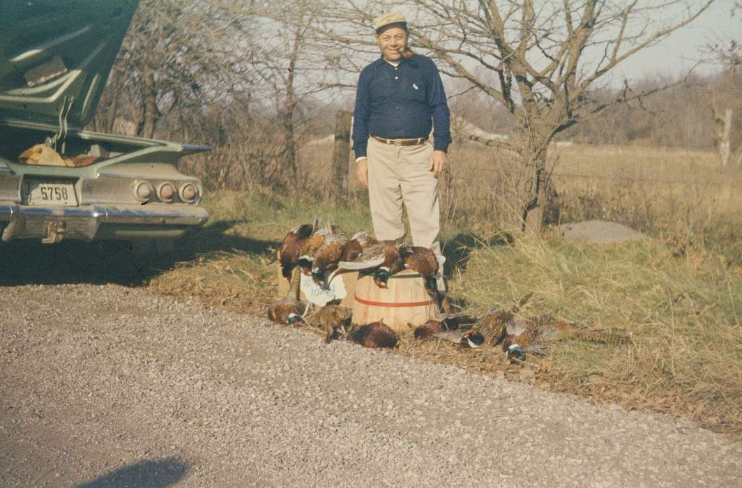 chevy bel air, Portraits - Individual, Animals, ring-necked pheasant, Iowa History, Iowa, pipe, hunting, USA, history of Iowa, Outdoor Recreation, Campopiano Von Klimo, Melinda, Leisure, bird hunting, pheasant