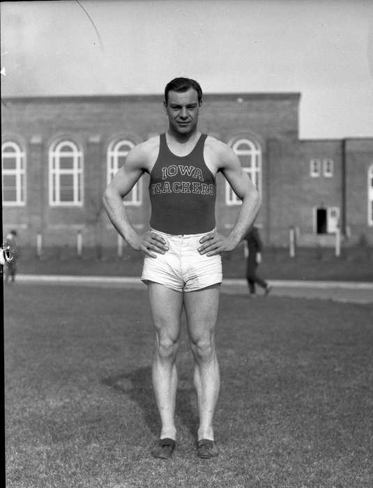 athlete, Cedar Falls, IA, history of Iowa, Iowa History, uni, iowa state teachers college, UNI Special Collections & University Archives, Iowa, Schools and Education, Sports, university of northern iowa