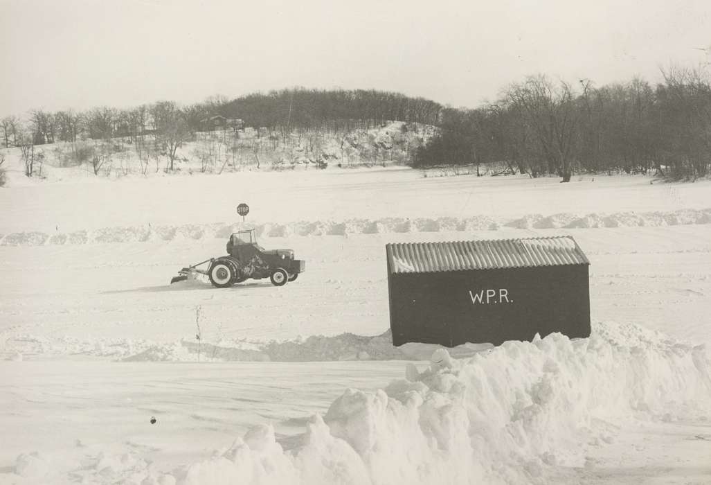 history of Iowa, Iowa History, Winter, Motorized Vehicles, Waverly, IA, Iowa, snow, snowmobile, Waverly Public Library