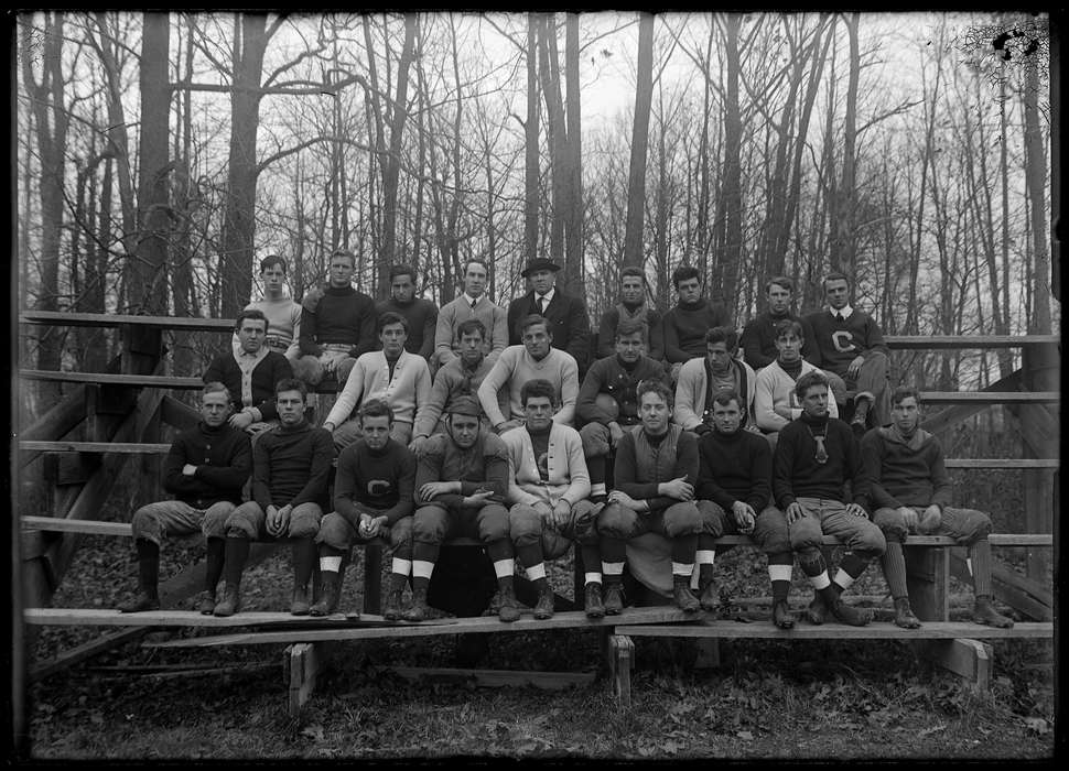 football, Archives & Special Collections, University of Connecticut Library, Iowa, Storrs, CT, history of Iowa, Iowa History