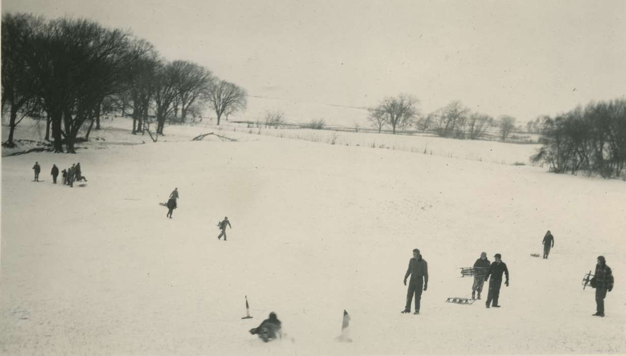 Iowa History, McMurray, Doug, Iowa, Webster City, IA, history of Iowa, boy scout, Outdoor Recreation, sled, snow