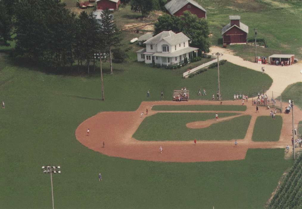 Dyersville, IA, Iowa History, Iowa, field of dreams, baseball, Sports, Aerial Shots, Entertainment, Outdoor Recreation, Dean, Shirley, baseball field, Leisure, history of Iowa