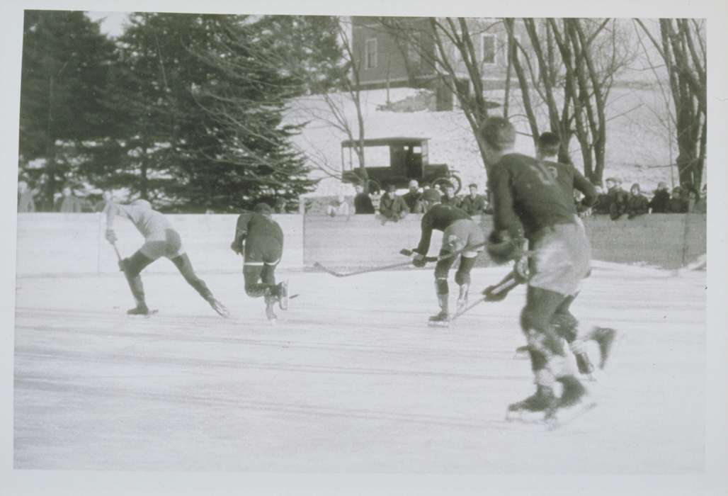 history of Iowa, Storrs, CT, hockey, Iowa History, Archives & Special Collections, University of Connecticut Library, Iowa