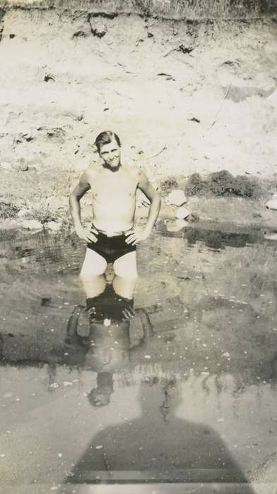 history of Iowa, Iowa History, IA, Lakes, Rivers, and Streams, Arensdorf, Maureen, Iowa, swimsuit, Portraits - Individual