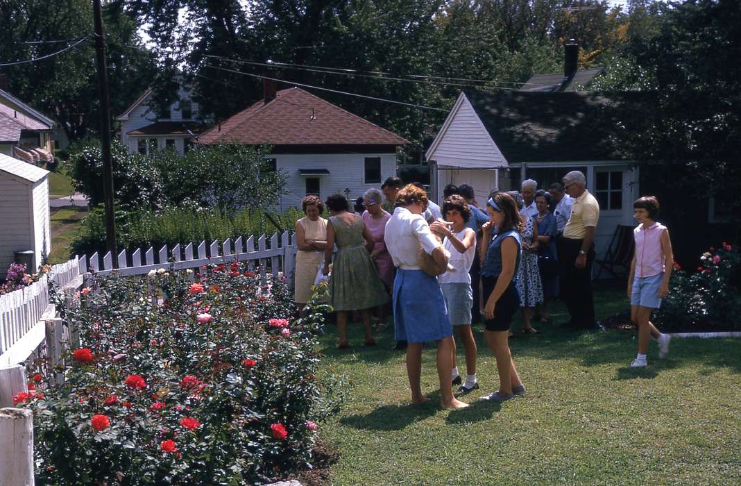 Cities and Towns, Iowa History, dress, flowers, Iowa, roses, history of Iowa, Koscielak, Susan J., Homes, skirt, Des Moines, IA, rose