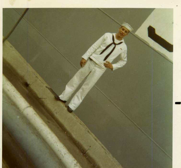 Military and Veterans, Langel, Craig, history of Iowa, uniform, IA, Iowa History, Iowa, navy