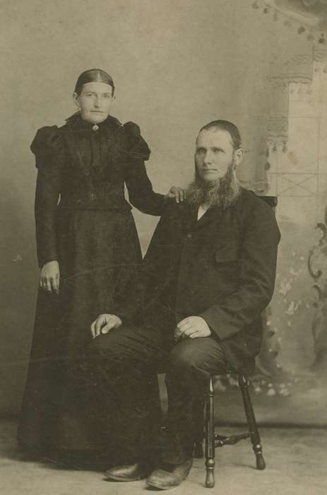 Portraits - Group, history of Iowa, Griesert, Lori, Iowa, Iowa History, beard, Germany