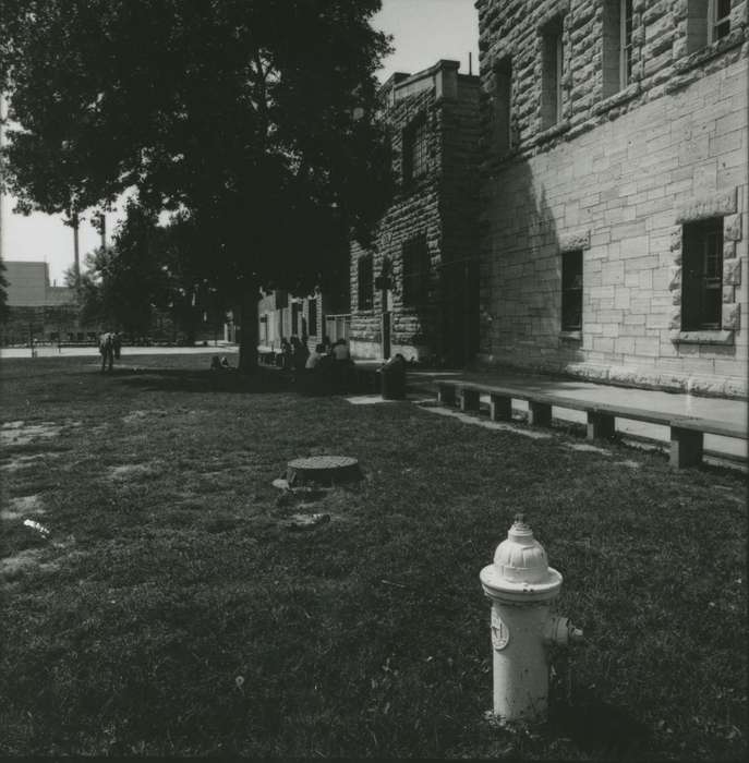 Anamosa State Penitentiary Museum, anamosa state penitentiary, fire hydrant, Iowa History, Prisons and Criminal Justice, Iowa, limestone, history of Iowa, Anamosa, IA