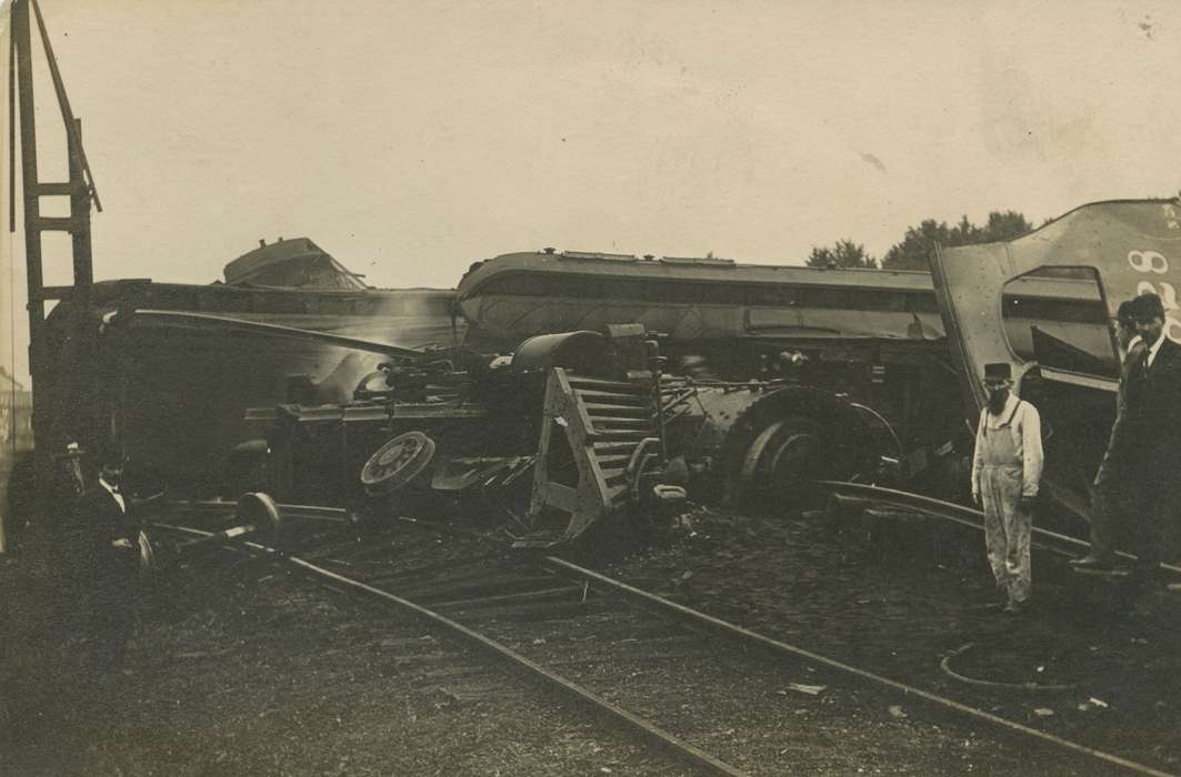 Iowa, Greene, IA, Palczewski, Catherine, history of Iowa, Wrecks, Iowa History, train