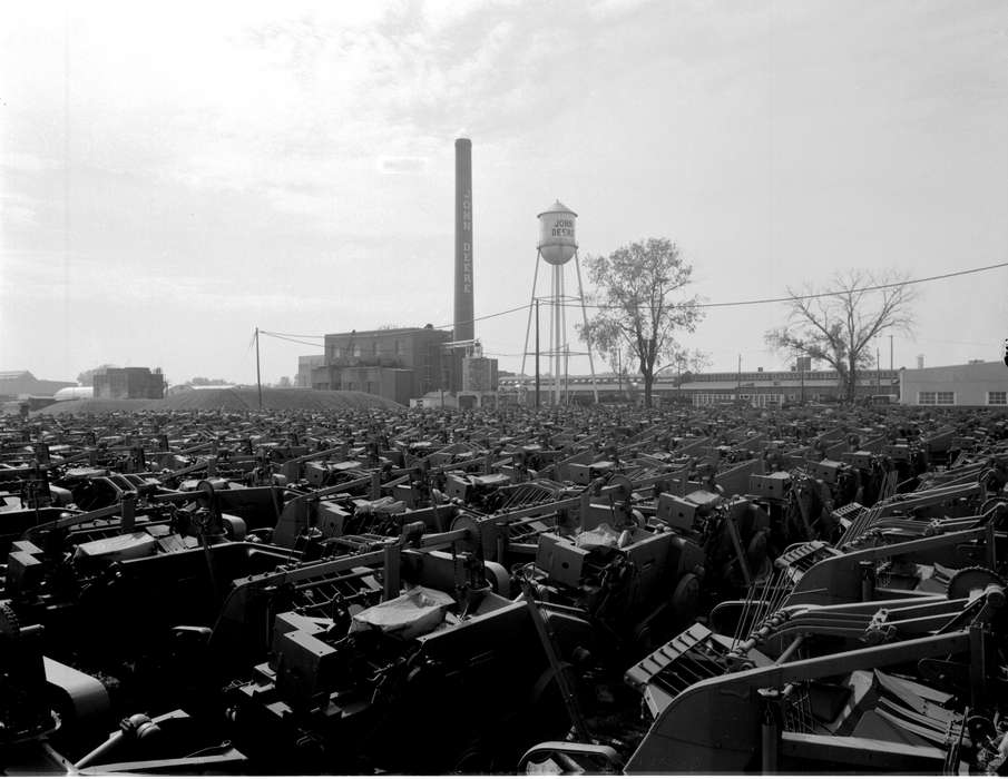 history of Iowa, Iowa History, factory, Ottumwa, IA, john deere, Businesses and Factories, water tower, Iowa, Lemberger, LeAnn