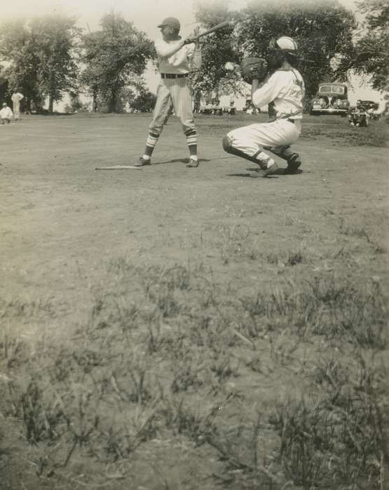 Campopiano Von Klimo, Melinda, Norwoodville, IA, history of Iowa, Iowa History, batter, Iowa, catcher, baseball, Sports