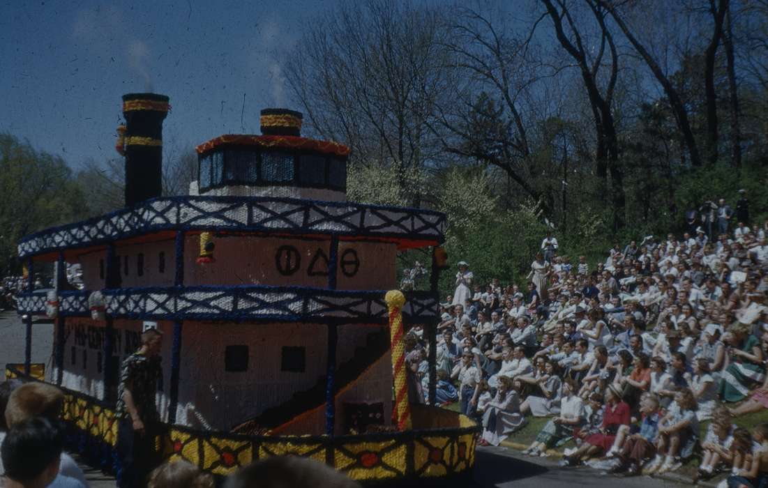 iowa state university, history of Iowa, Sack, Renata, Ames, IA, parade, Iowa History, Fairs and Festivals, veishea, parade float, Iowa, Schools and Education