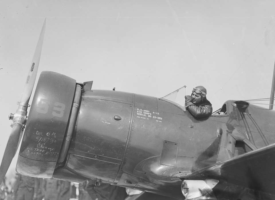 Military and Veterans, air force, history of Iowa, plane, Ottumwa, IA, Iowa History, Motorized Vehicles, airplane, Iowa, Lemberger, LeAnn, pilot