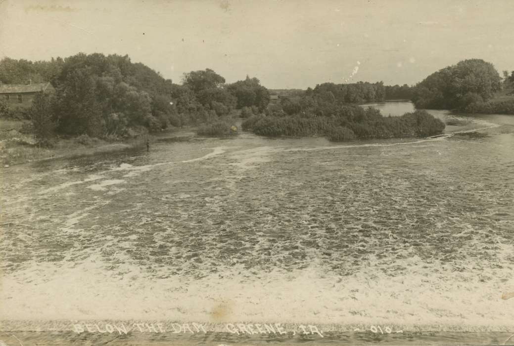 Landscapes, Iowa, dam, Palczewski, Catherine, Greene, IA, Lakes, Rivers, and Streams, history of Iowa, Iowa History