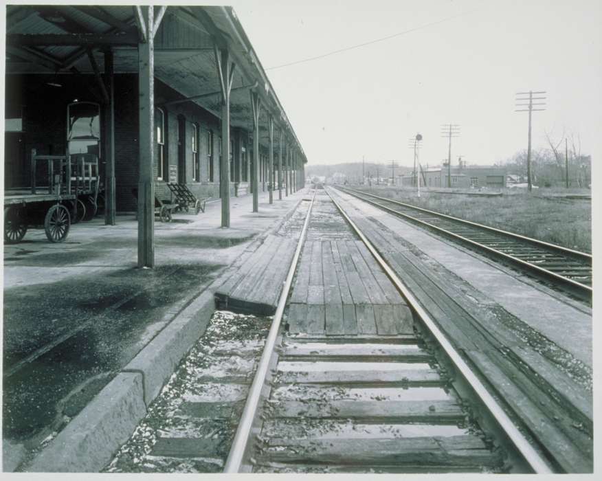 railroad, Berlin, CT, railroad station, Archives & Special Collections, University of Connecticut Library, Iowa History, Iowa, history of Iowa