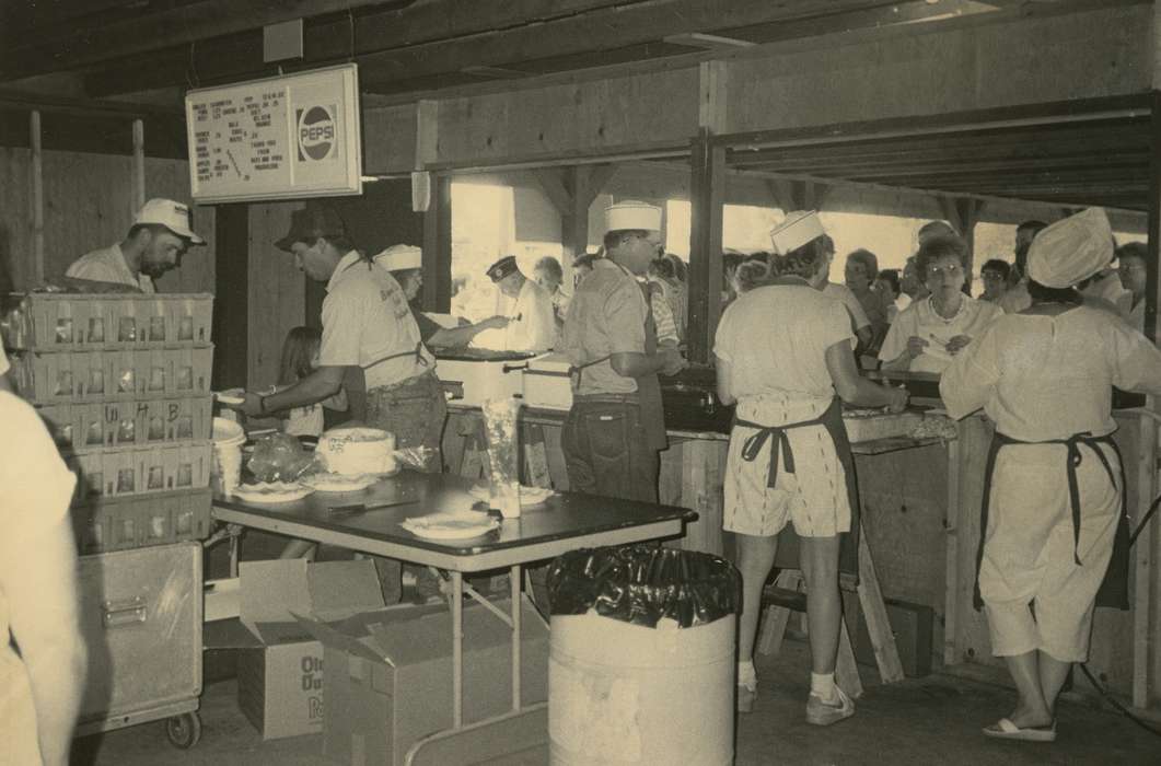 IA, history of Iowa, pepsi, food, Iowa, Food and Meals, correct date needed, Businesses and Factories, apron, Waverly Public Library, Iowa History