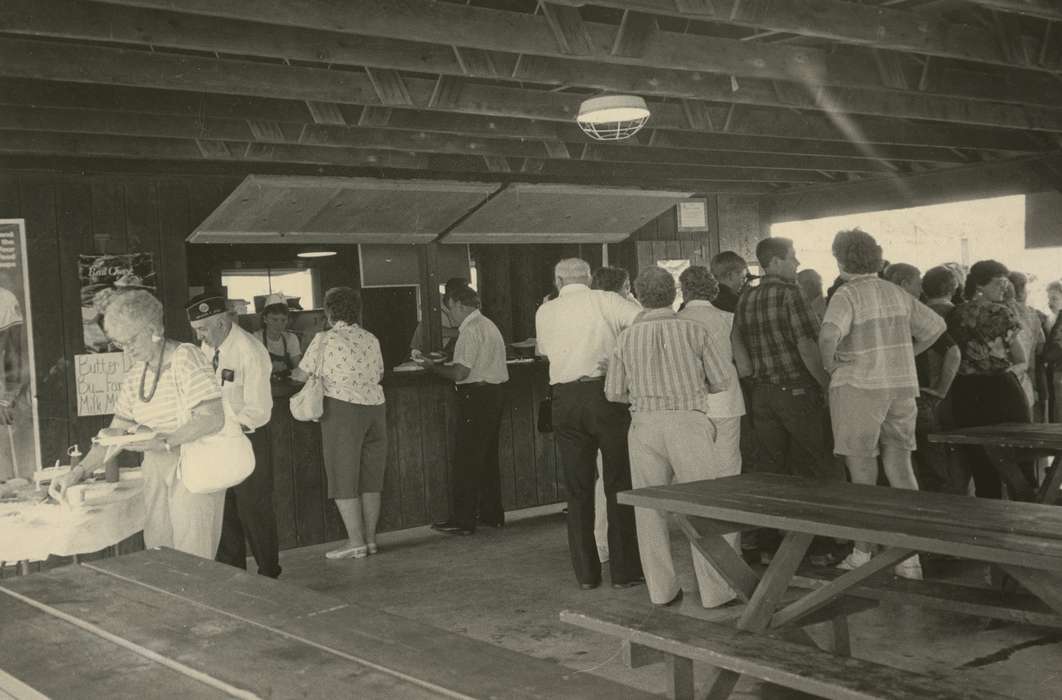 history of Iowa, gathering, Waverly Public Library, Iowa, Civic Engagement, Food and Meals, Iowa History, correct date needed, IA