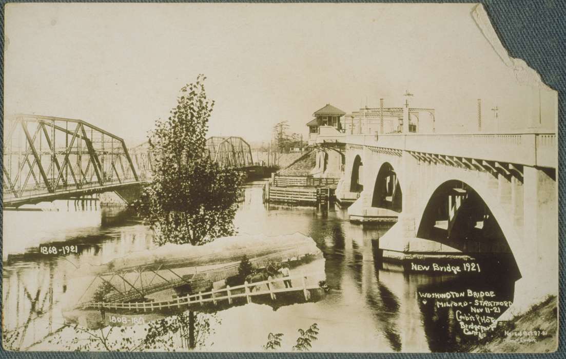 bridge, Iowa, history of Iowa, Iowa History, Milford, CT, Archives & Special Collections, University of Connecticut Library