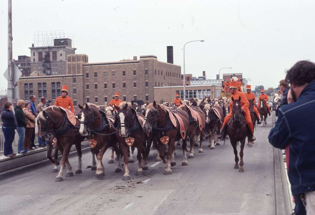 Main Streets & Town Squares, history of Iowa, Iowa History, parade, horse riding, Animals, Iowa, Zischke, Ward, Waterloo, IA, horse