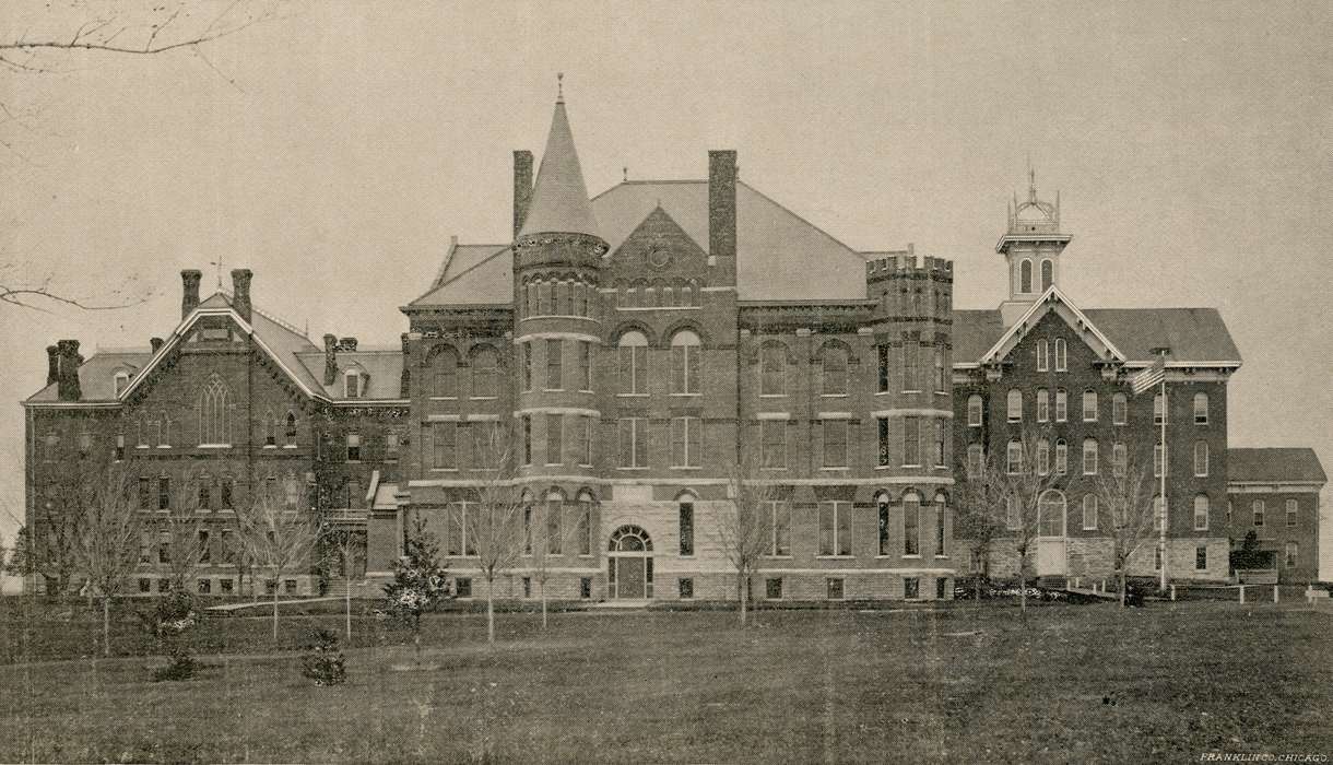 iowa state normal school, history of Iowa, UNI Special Collections & University Archives, Iowa, old admin, university of northern iowa, central hall, uni, old gilchrist, Iowa History, Cedar Falls, IA