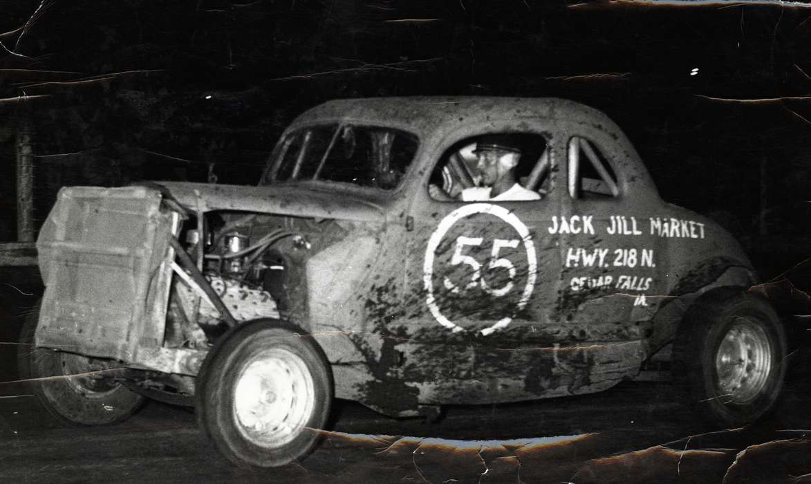 tunis speedway, Motorized Vehicles, Iowa History, Entertainment, racing, Iowa, history of Iowa, car, Volgarino, Jim, Sports, racecar, Waterloo, IA, speedway