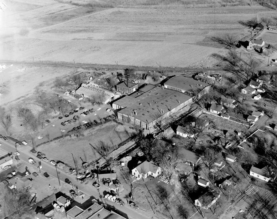 Businesses and Factories, Aerial Shots, Iowa History, Iowa, Lemberger, LeAnn, history of Iowa, Ottumwa, IA