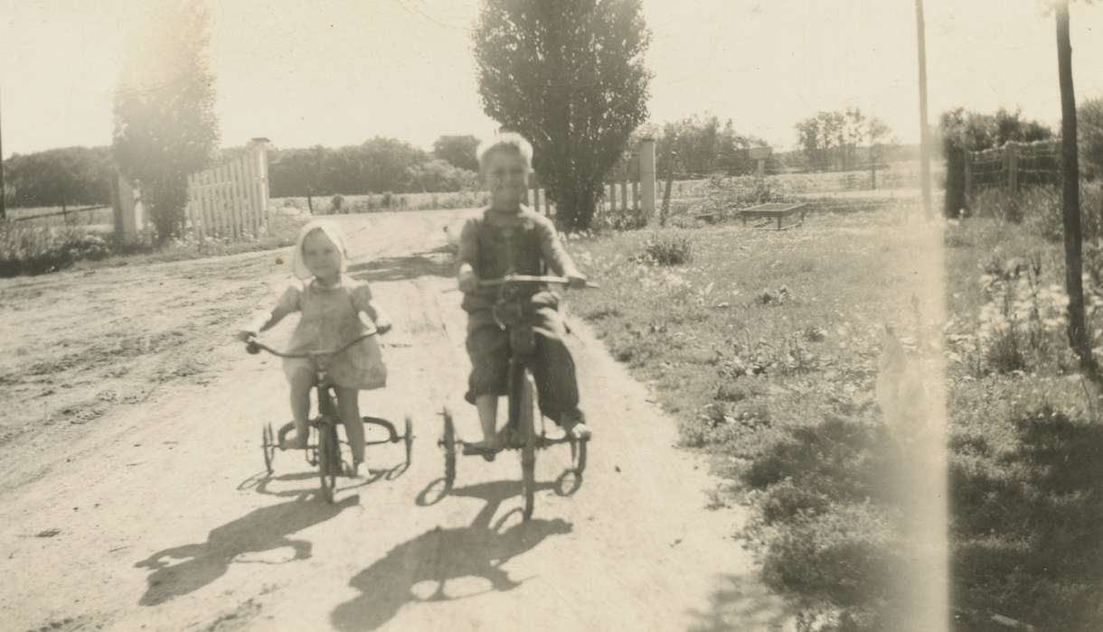 Iowa, bike, Leisure, Children, tricycle, Wickwire (Uker), Cheryl, Rockford, IA, history of Iowa, Iowa History