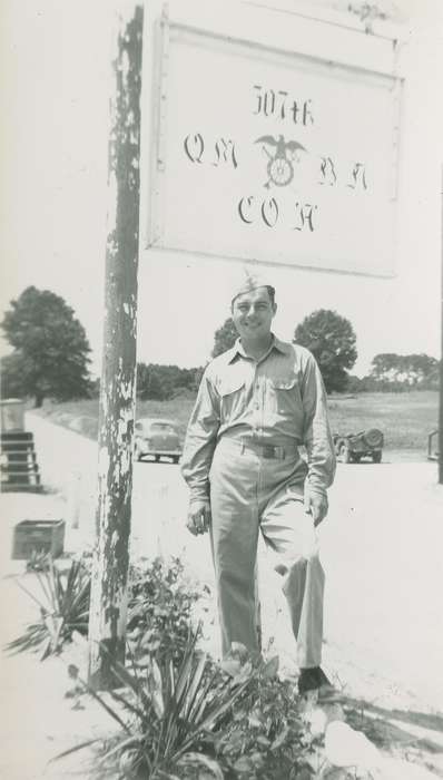 Portraits - Individual, Iowa History, Iowa, uniform, Travel, Campopiano Von Klimo, Melinda, Military and Veterans, history of Iowa, Monroe, NC