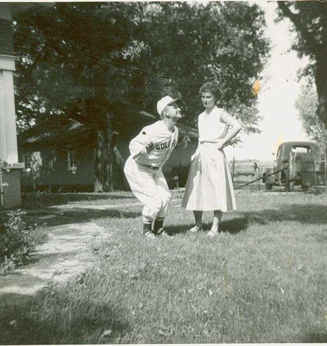 history of Iowa, Iowa History, truck, Motorized Vehicles, Lang, Julie, Iowa, baseball, Goldfield, IA, silly, Leisure, Farms