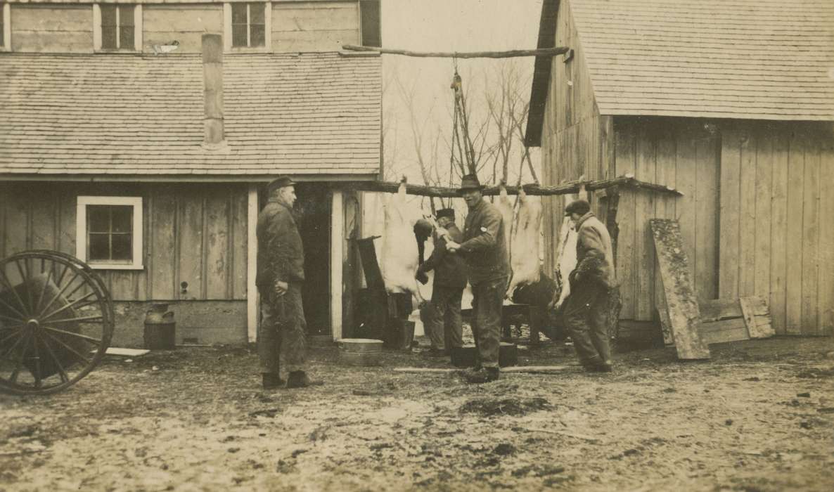 Food and Meals, Macey, IA, Iowa, Animals, meat, Barns, butcher, Farms, history of Iowa, Iowa History, Mortenson, Jill