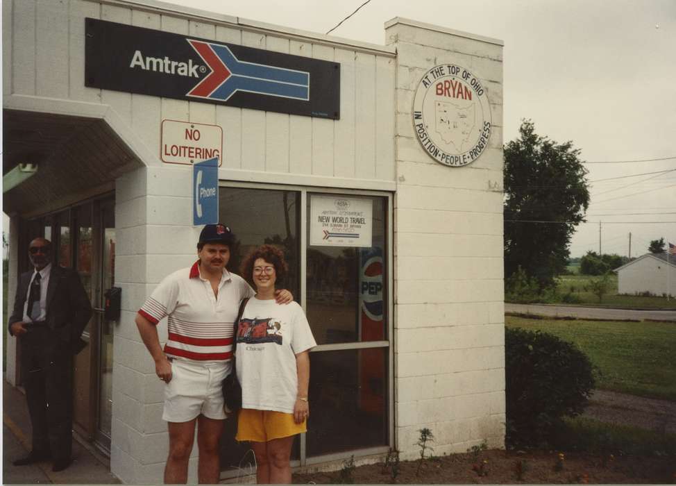 Portraits - Group, Military and Veterans, history of Iowa, Iowa History, Bryan, OH, pepsi, Scholtec, Emily, Iowa, train, amtrak, hat