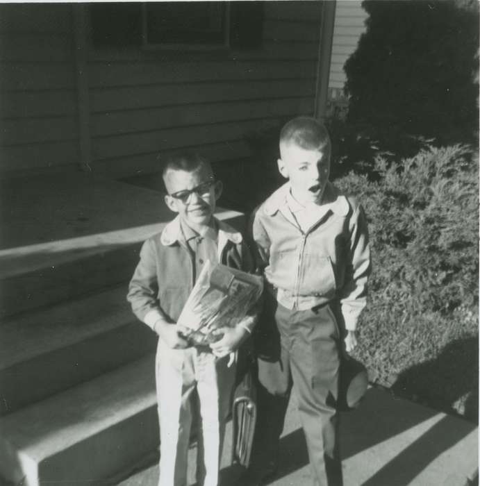 history of Iowa, Iowa History, Families, Council Bluffs, IA, brothers, Iowa, Henderson, Dan, Homes, Children, home