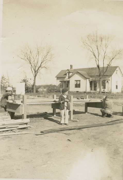 Iowa, construction, La Porte City, IA, lumber, Homes, Rampton, Angela, history of Iowa, Iowa History