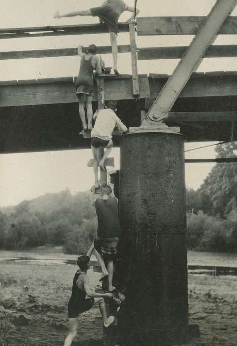 boy scouts, history of Iowa, Iowa History, McMurray, Doug, Hamilton County, IA, Iowa, Outdoor Recreation, climbing, Children
