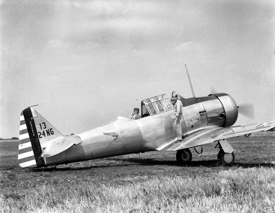 Military and Veterans, history of Iowa, plane, Ottumwa, IA, Iowa History, airplane, Iowa, Lemberger, LeAnn