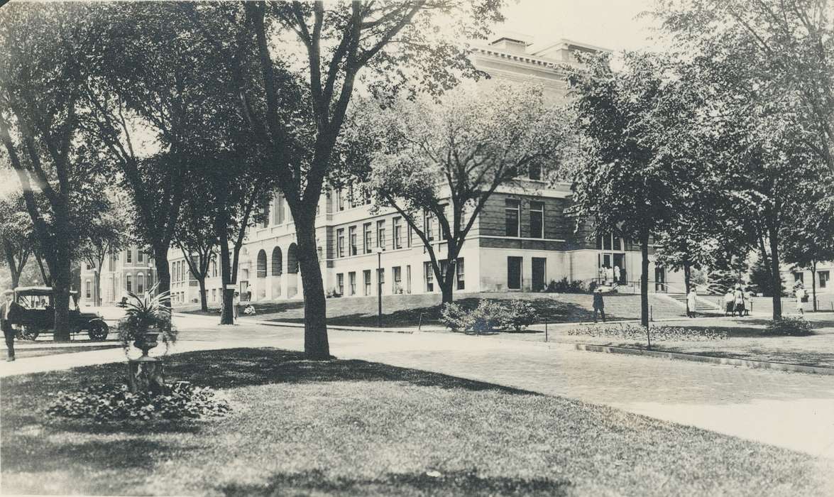 Cedar Falls, IA, history of Iowa, University of Northern Iowa Museum, Iowa History, uni, iowa state teachers college, Iowa, Schools and Education, lang hall, university of northern iowa