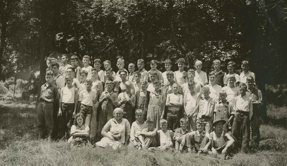 Outdoor Recreation, Iowa, Webster City, IA, McMurray, Doug, Children, history of Iowa, boy scouts, Iowa History