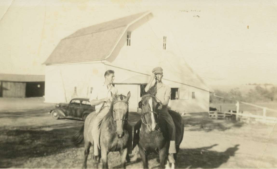 barn, Iowa History, farm, Barns, horses, Iowa, Farms, history of Iowa, Animals, Cedar Falls, IA, Holland, John, horse, pony
