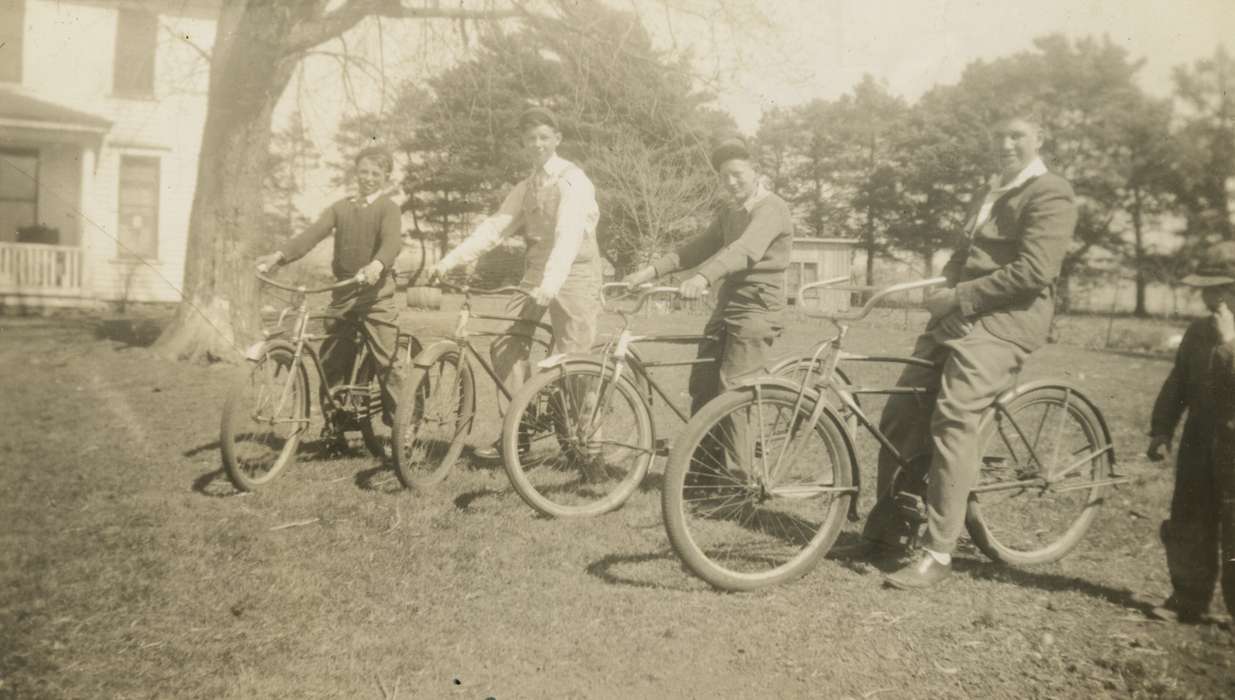 Outdoor Recreation, Iowa, New Hampton, IA, Glaser, Joseph, bike, Children, bicycle, history of Iowa, Iowa History