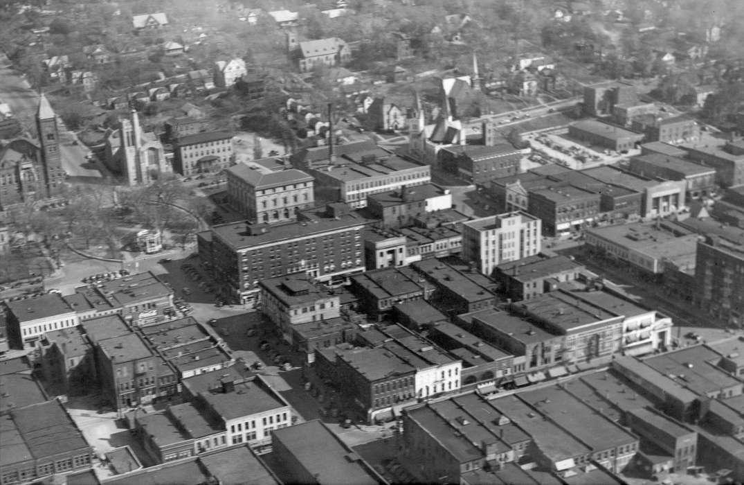 Aerial Shots, history of Iowa, Iowa History, Ottumwa, IA, Cities and Towns, Iowa, Lemberger, LeAnn