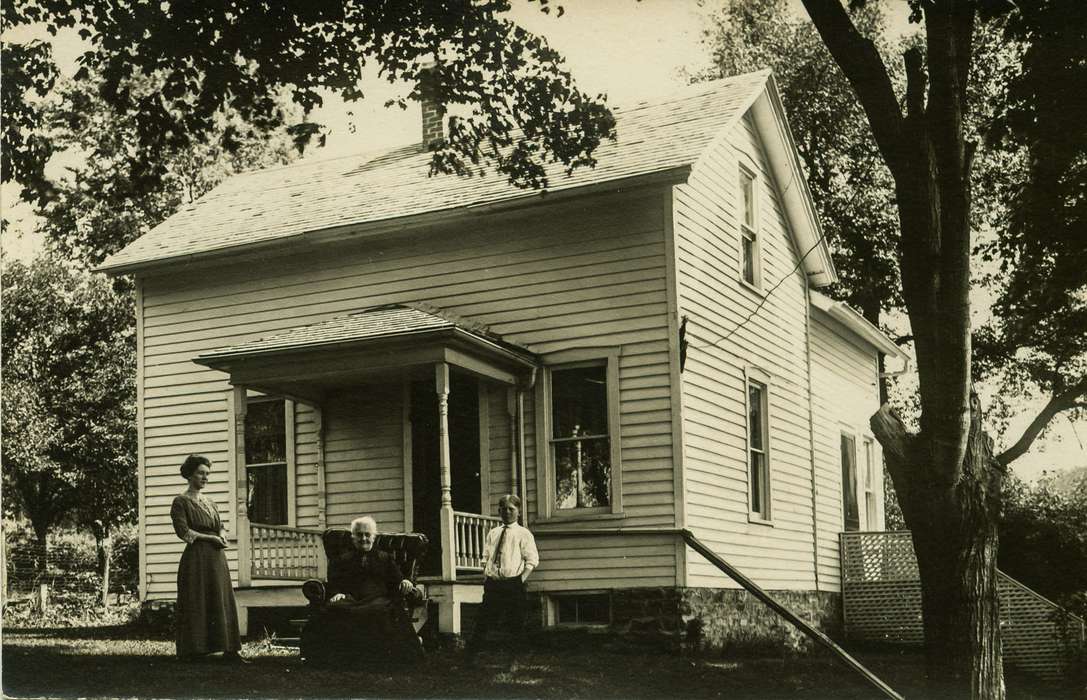 Portraits - Group, history of Iowa, Iowa History, chair, Anamosa Library & Learning Center, Iowa, Anamosa, IA, Homes, Children, Farms