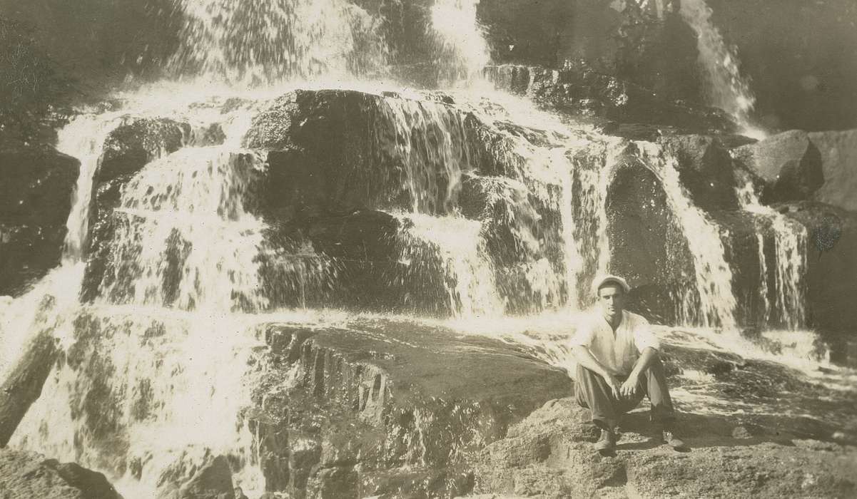 Travel, history of Iowa, Iowa History, state park, waterfall, Lakes, Rivers, and Streams, Iowa, Lake County, MN, McMurray, Doug, Portraits - Individual
