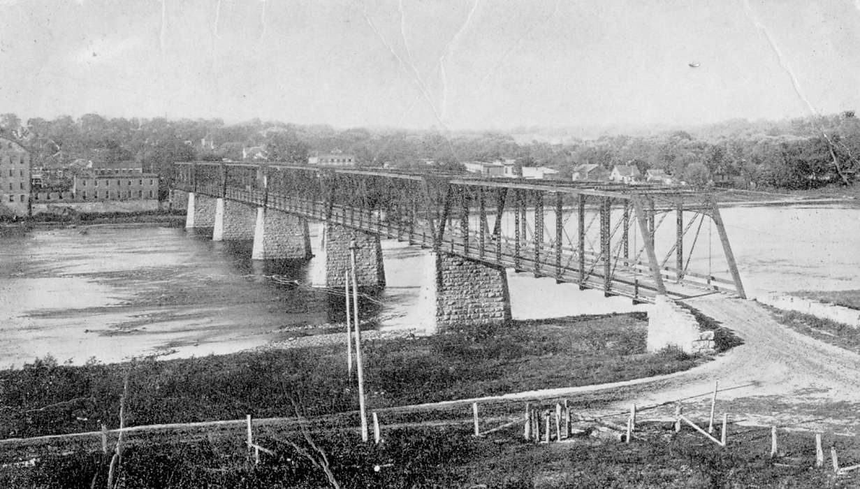 bridge, Bonaparte, IA, Iowa History, history of Iowa, Iowa, Lemberger, LeAnn, Lakes, Rivers, and Streams